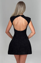 Blake Mini Dress - Black - Napalia