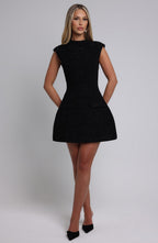Blake Mini Dress - Black - Napalia