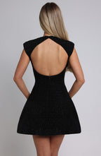 Blake Mini Dress - Black - Napalia
