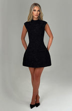 Blake Mini Dress - Black - Napalia