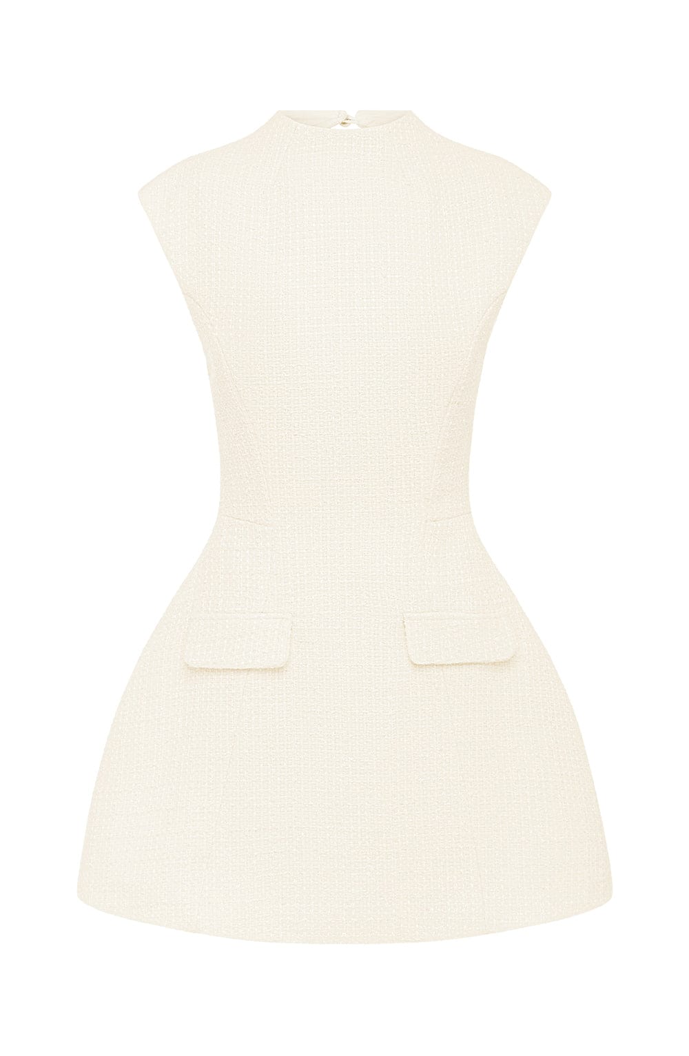 Blake Mini Dress - Ivory - Napalia
