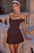 Blakely Top - Plum Brown - Napalia