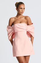 Briella Mini Dress - Blush - Napalia