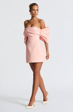 Briella Mini Dress - Blush - Napalia