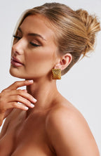 Bronte Earrings - Gold - Napalia