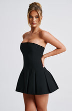 Bryony Mini Dress - Black - Napalia