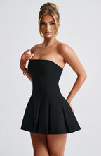 Bryony Mini Dress - Black - Napalia