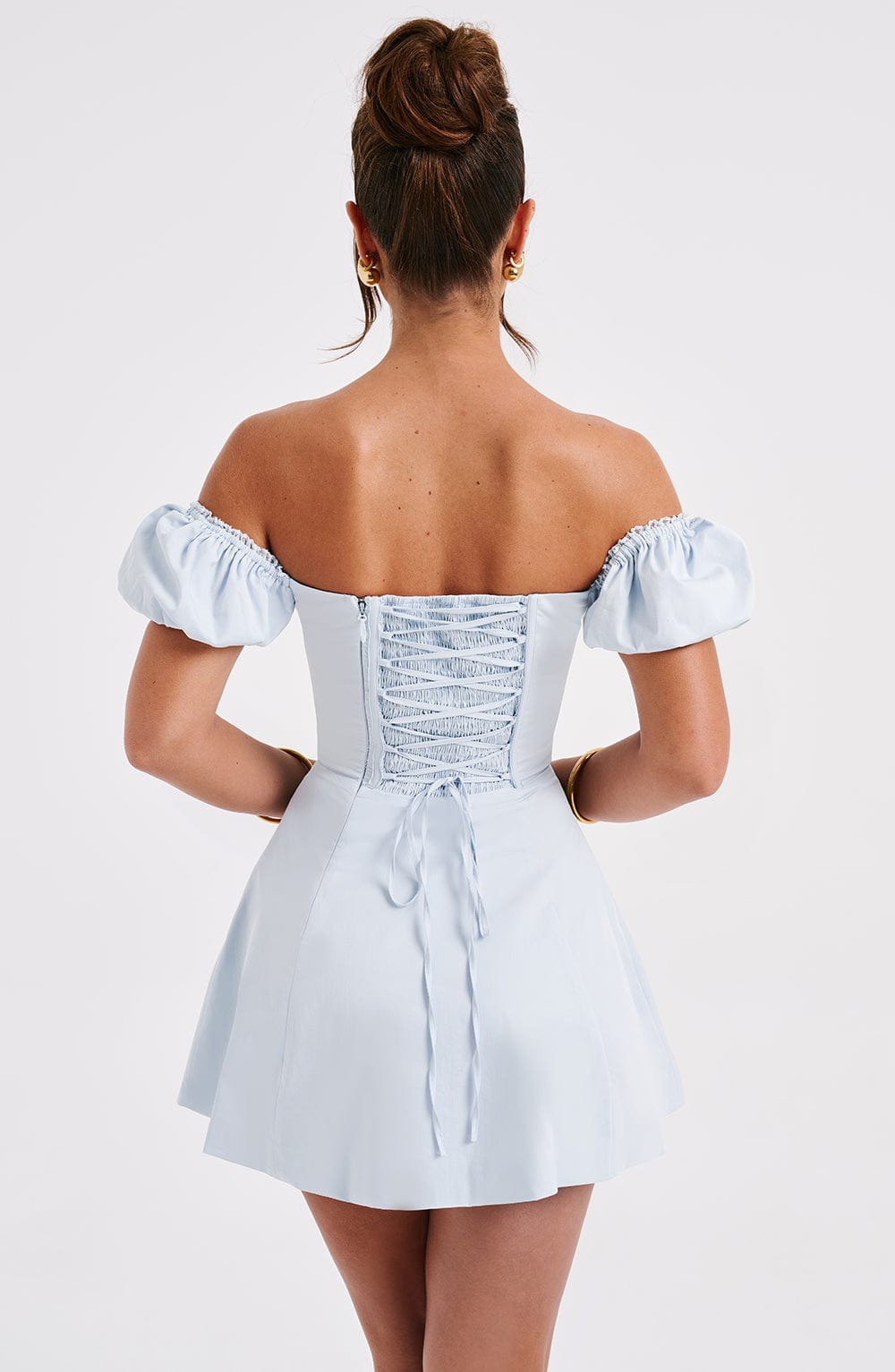 Caitlyn Mini Dress - Blue - Napalia