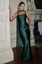 Calanthe Maxi Dress - Emerald - Napalia