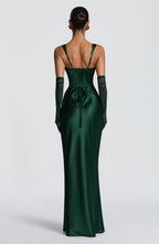 Calanthe Maxi Dress - Emerald - Napalia