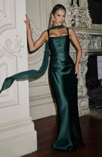 Calanthe Maxi Dress - Emerald - Napalia