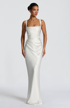 Calanthe Maxi Dress - Ivory - Napalia