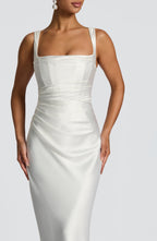 Calanthe Maxi Dress - Ivory - Napalia