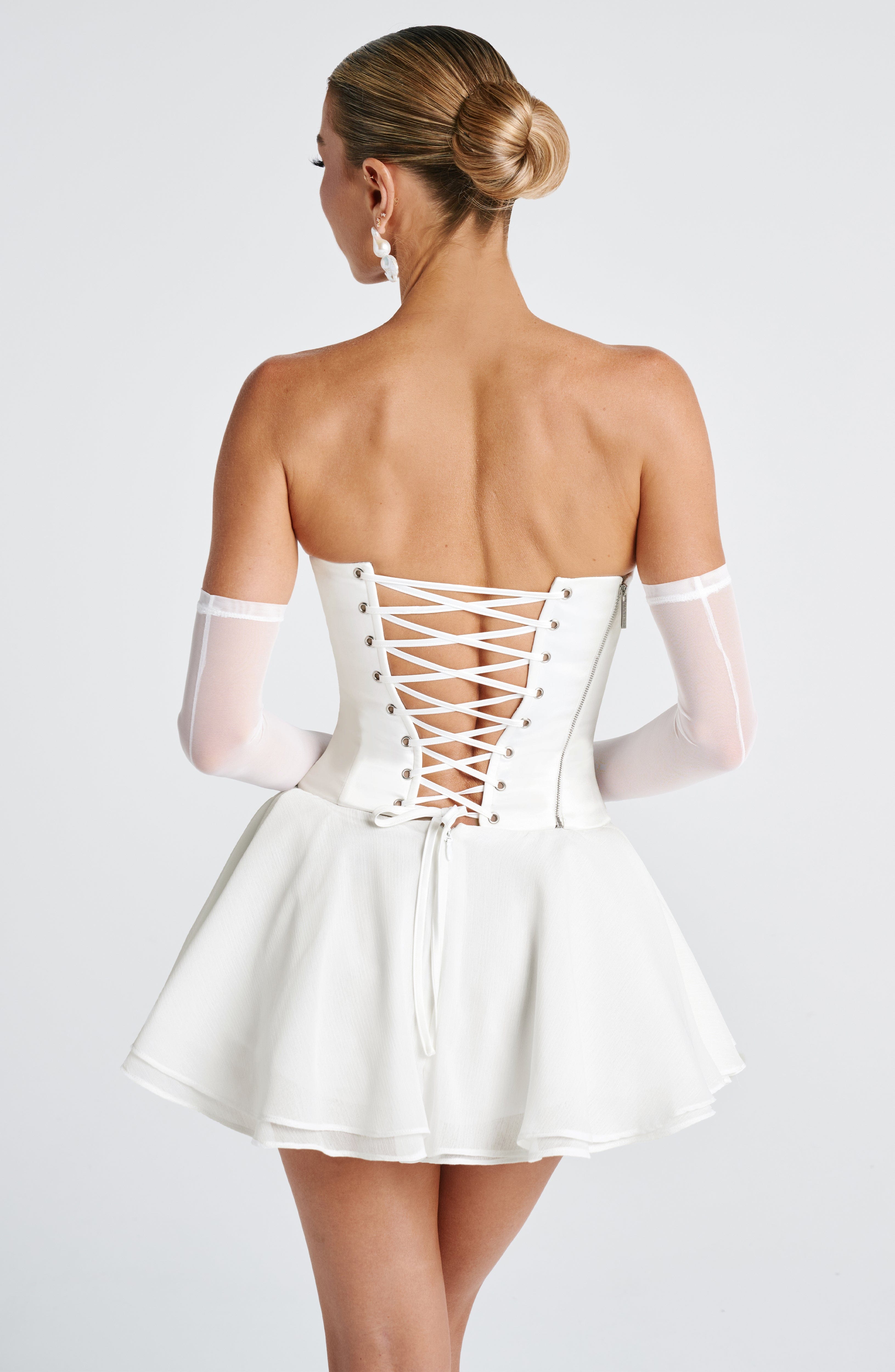 Callista Corset - Ivory - Napalia