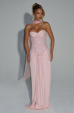 Carina Maxi Dress - Blush - Napalia