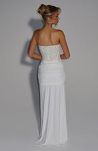 Carina Maxi Dress - Ivory - Napalia