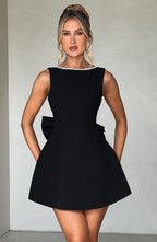 Carrie Mini Dress - Black - Napalia