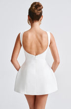 Carrie Mini Dress - Ivory - Napalia
