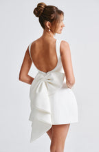 Carrie Mini Dress - Ivory - Napalia