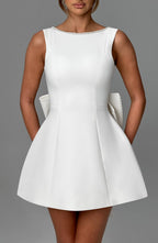 Carrie Mini Dress - Ivory - Napalia
