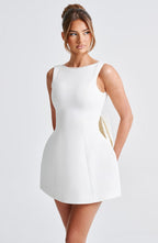 Carrie Mini Dress - Ivory - Napalia