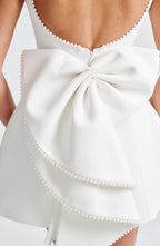 Carrie Mini Dress - Ivory - Napalia