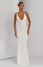Celaena Maxi Dress - Ivory - Napalia