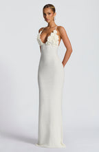 Celaena Maxi Dress - Ivory - Napalia