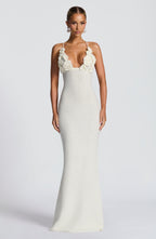 Celaena Maxi Dress - Ivory - Napalia