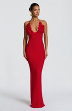 Celaena Maxi Dress - Red - Napalia