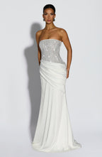 Celestia Maxi Dress - Ivory - Napalia