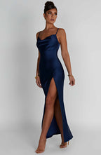 Celestina Maxi Dress - Navy - Napalia