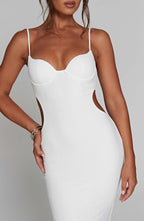 Celine Maxi Dress - White - Napalia
