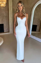 Celine Maxi Dress - White - Napalia