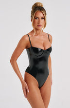 Christine Bodysuit - Black - Napalia