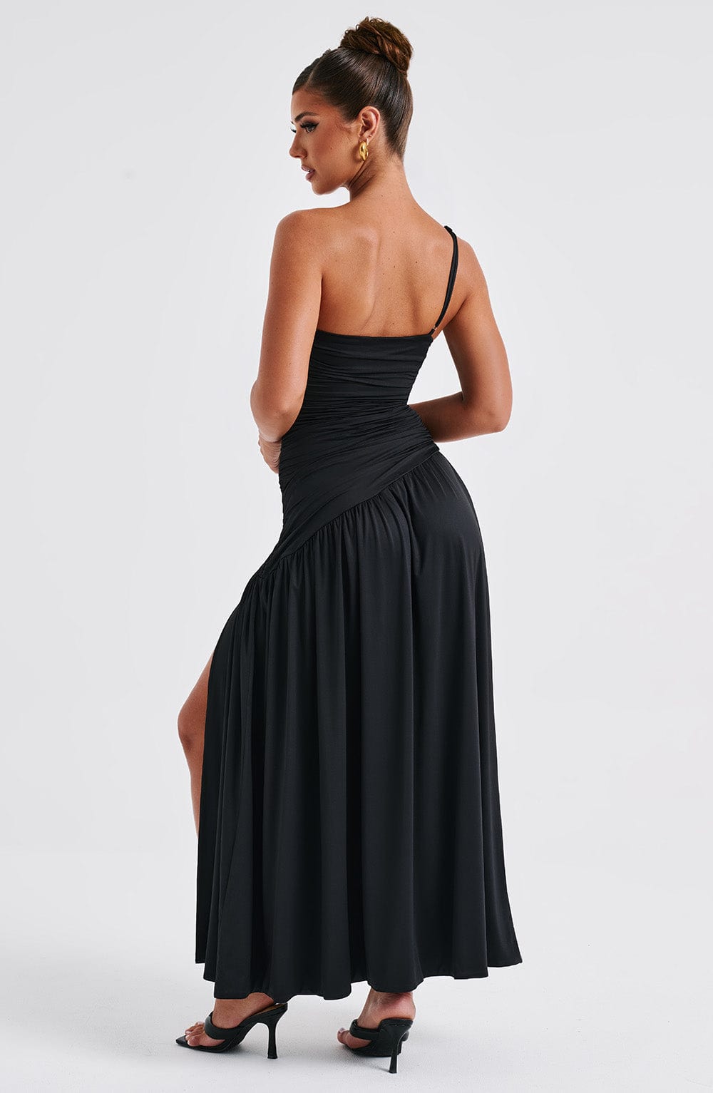Claudia Maxi Dress - Black - Napalia