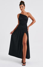 Claudia Maxi Dress - Black - Napalia