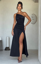Claudia Maxi Dress - Black - Napalia