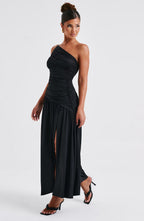 Claudia Maxi Dress - Black - Napalia
