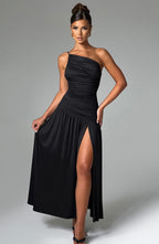 Claudia Maxi Dress - Black - Napalia