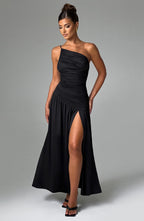 Claudia Maxi Dress - Black - Napalia