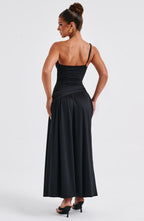 Claudia Maxi Dress - Black - Napalia
