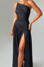Claudia Maxi Dress - Black - Napalia