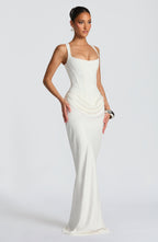 Cornelia Maxi Dress - Ivory - Napalia