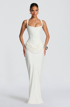 Cornelia Maxi Dress - Ivory - Napalia