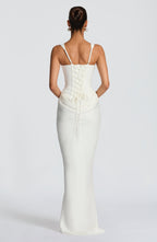 Cornelia Maxi Dress - Ivory - Napalia