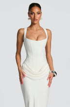 Cornelia Maxi Dress - Ivory - Napalia