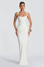 Cornelia Maxi Dress - Ivory - Napalia