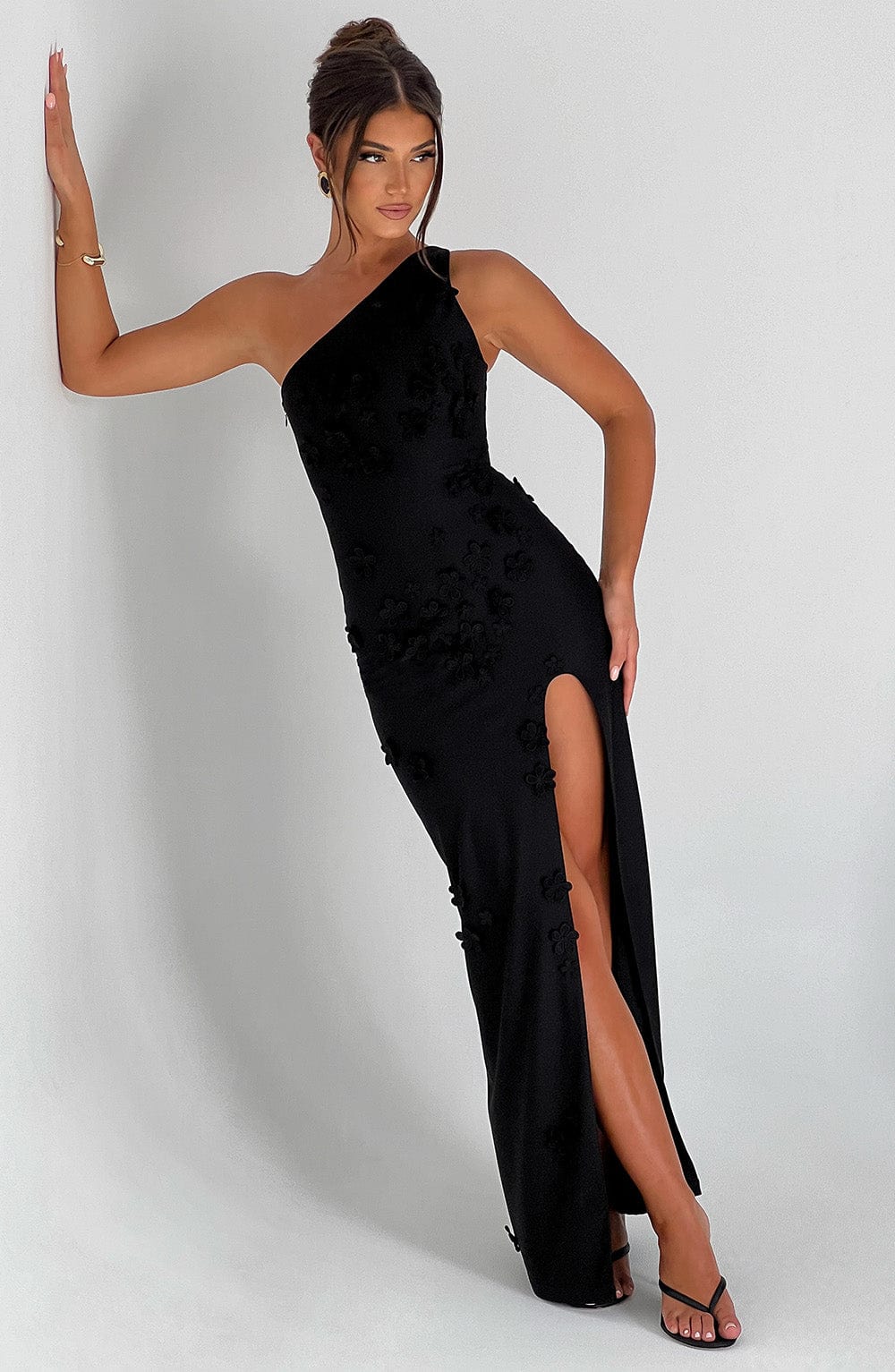 Cynthia Maxi Dress - Black - Napalia