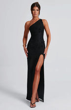 Cynthia Maxi Dress - Black - Napalia
